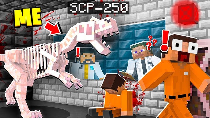 I Became SCP-3000 The Snake in MINECRAFT! - Minecraft Trolling Video 