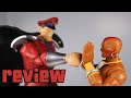 doble review de las jada toys de m.bison y dhalnsim, street fighter