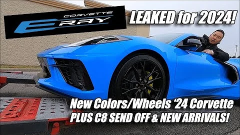 2024 CORVETTE E-RAY IS REAL plus A QUICK SEND OFF ...