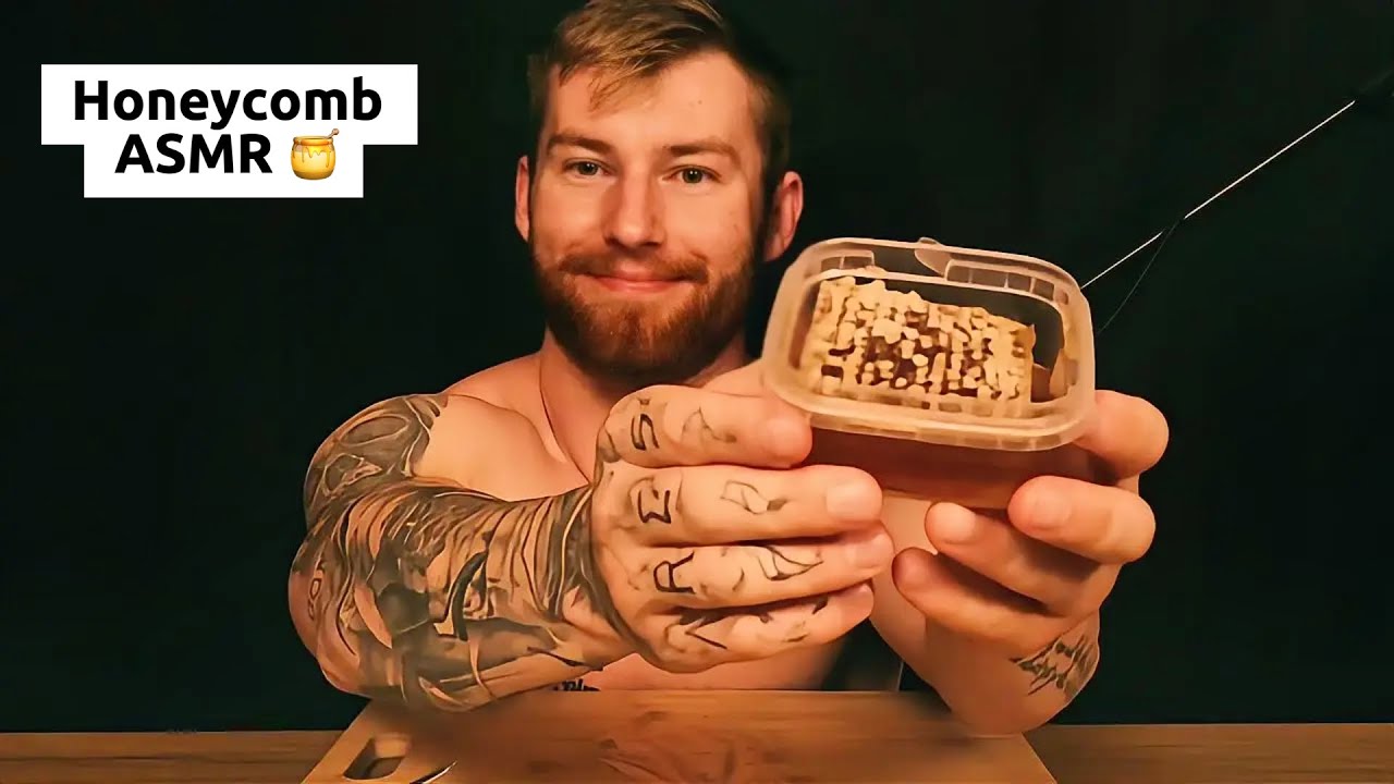 Eating honeycomb | ASMR