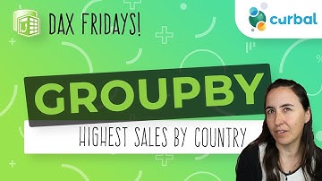 DAX Fridays! #77: GROUPBY, CURRENTGROUP