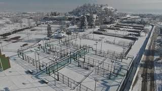 Osona nevada a vista de dron - 26 i 27-02-18