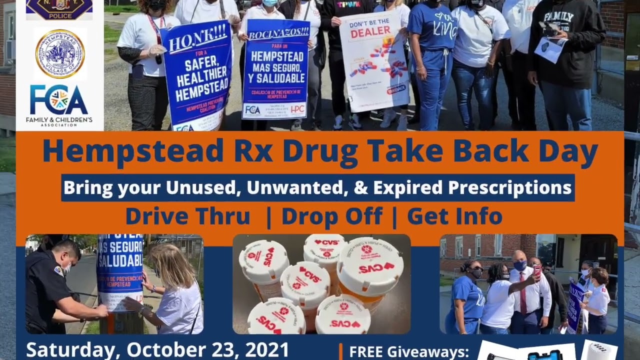 Drug Take Back October 2022 YouTube