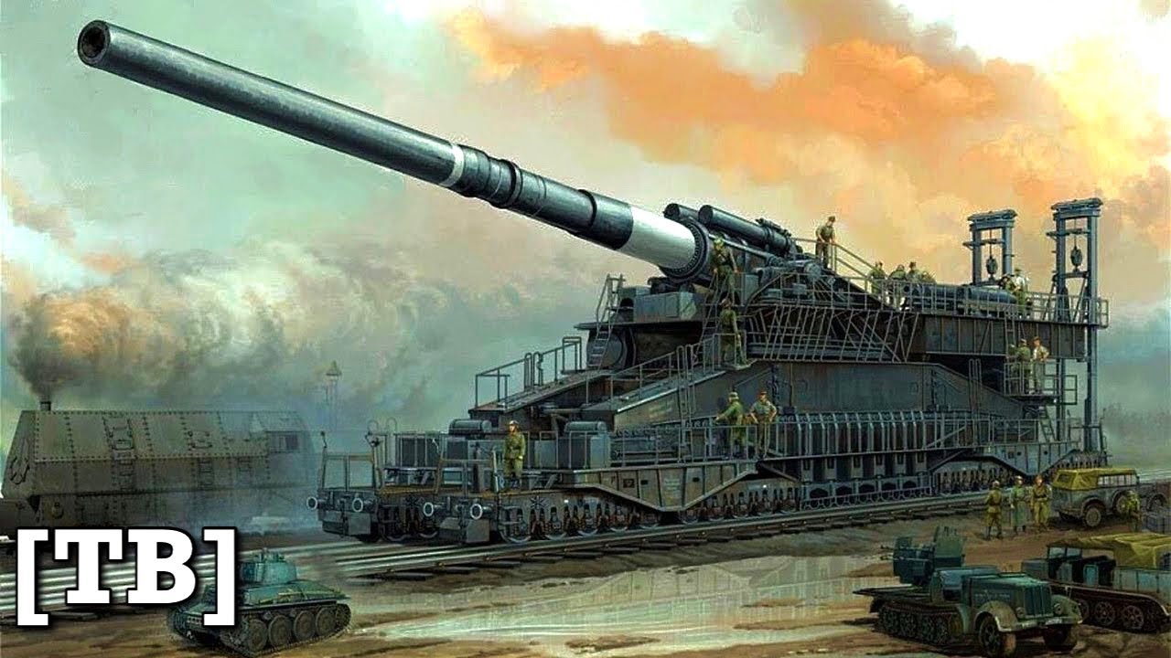 A History Of War — The Schwerer Gustav was a German 800mm gun used