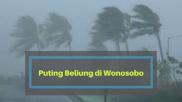 Puluhan Rumah Di Wonosobo Diterjang Puting Beliung