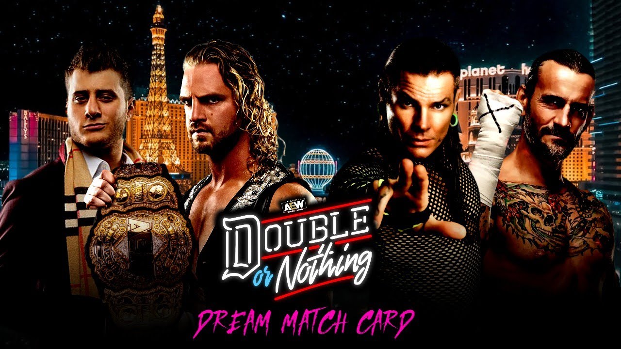 AEW Double Or Nothing 2022 Dream Match Card