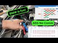 Bmw x6 not communicating with the abs module