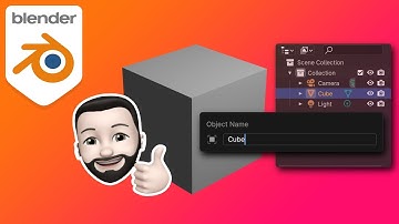 Blender Quick Tip: Rename Objects with Hotkeys