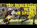 Top 50 Defensive Plays | Miraculous Saves, Greatest Catches &amp; Biggest Blocks of all Time