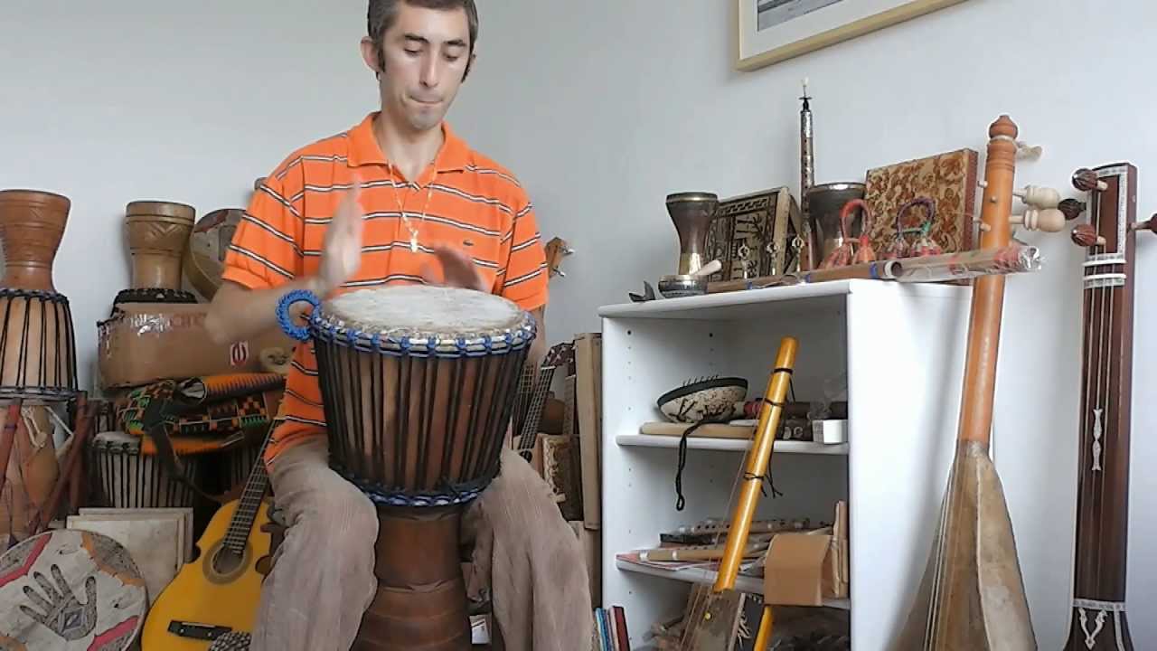 Iroko Djembe Ghana - Sundaris Musical Instruments - YouTube