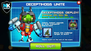 Angry Birds Transformers - Deceptihogs Unite Event - Day 5 - Featuring Devastator
