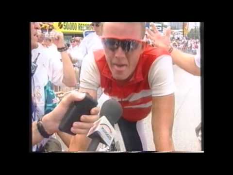 Olympic road race - Atlanta 1996 - Rolf Sørensen vs Pascal Richard