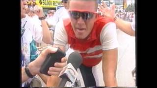 Olympic road race - Atlanta 1996 - Rolf Sørensen vs Pascal Richard