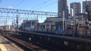 名鉄3300系 3302F (家康R編成)&3150系+3300系 3151F+3301F 新安城入線&発車