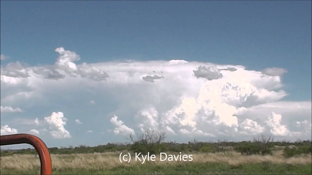 Texas Supercell Time Lapse - YouTube