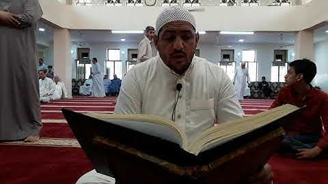 تلاوة من جامع الراوي في مدينة الفلوجة حفظها الله