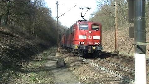 Iron Ore Train With 2 Electric Engines(Locomotives) BR151,Class151