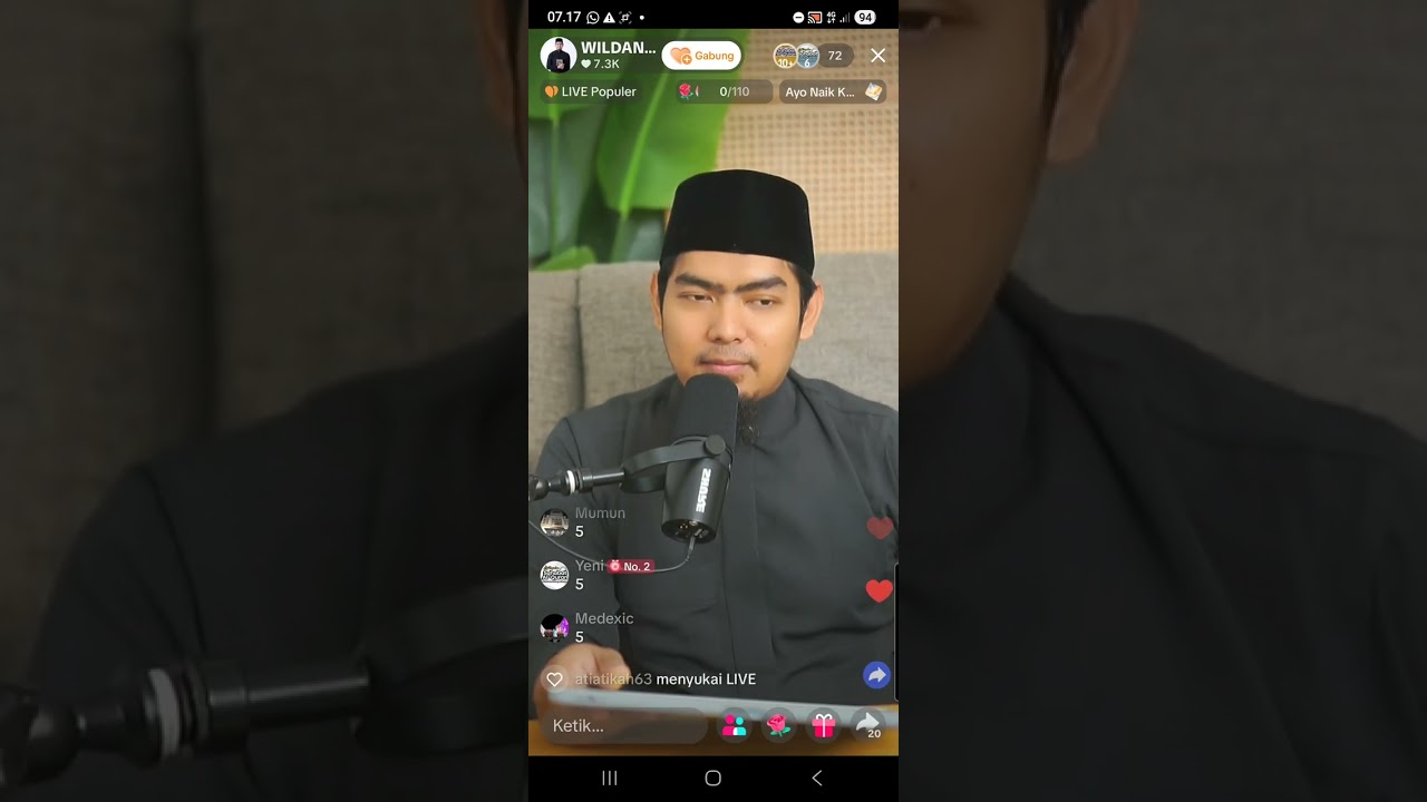 Hadist tentang amalan mengajak kebaikan (20 Februari 2026)