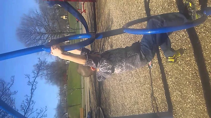 Playing with my friend