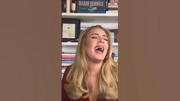How do we laugh? We laugh politely!HAHA🤣#adele