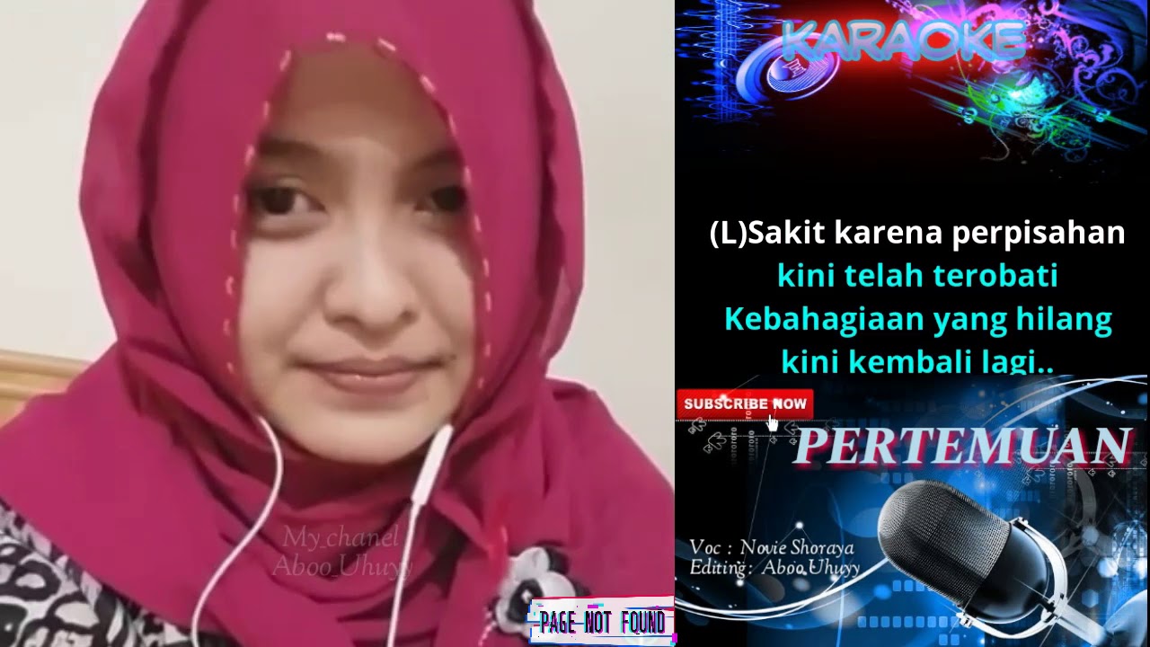 Pertemuan ~ karaoke duet bareng artis smule Novie Shoraya