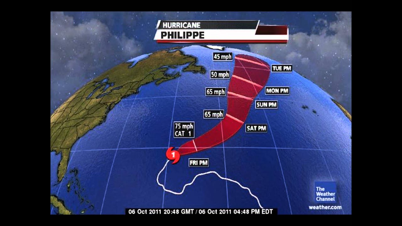 hurricane philippe 52 YouTube