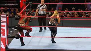 Ember Moon vs Ruby Riott | Gauntlet Match : WWE Raw 17/12/2018