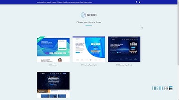 Blokco - ICO, Cryptocurrency and Consulting Business WordPress Theme