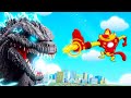 Teardown godzilla vs ironman oggy