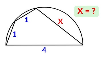 Find the length X | Germany Math Olympiad Geometry Problem
