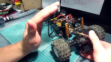 Tamiya Grasshoper 4-link rear suspension mod