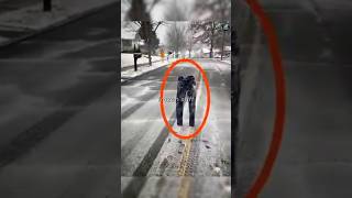 My Jeans Frozen Solid in the Middle of the Road!
