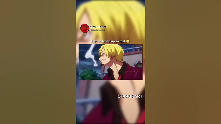 Sanji switched up so fast 😂🔥 #sanji #nami #robin #onepiece #animememes #animeedits #shorts
