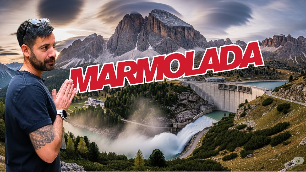 Beyond the Marmolada Glacier: The Incredible Dam We Found (Vlog)