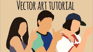 Kuch kuch hota hai vector art | Autodesk sketchbook tutorial for beginners