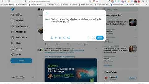 How to Schedule Tweets Directly from Twitter