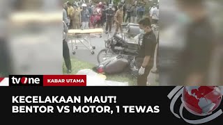 Becak dan Sepeda Motor Terlibat Kecelakaan, Satu Orang Tewas Mengenaskan! | Kabar Utama tvOne