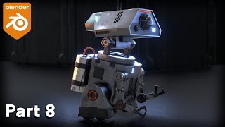 Sci-Fi Worker Robot-Part 8 (Blender Tutorial)