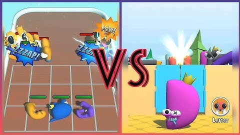 Alphabet Lord Maze Room vs Merge Alphabet Lore Run - Merge Battle #4