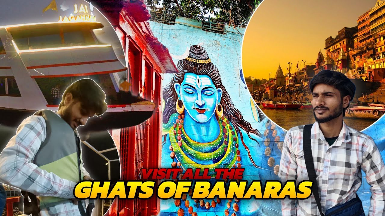 All the Ghats Of Banaras | Galiyon se Bahar Kaise Niklu ☺️ | Shivudesiii Vlogs 