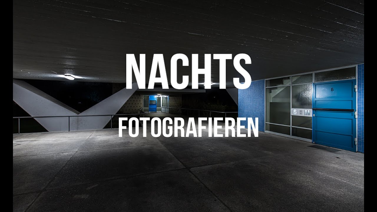 Fotografieren in der Nacht. Nachtfotografie in Berlin.
