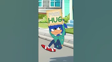 When Sonic Wants to Be Hugged #sonic #animation #shorts #subscribe