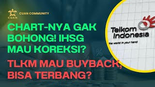 Chart Gak Bohong 🔥 IHSG Mau Koreksi? TLKM Malah Mau Buyback - REKOMENDASI SAHAM PILIHAN