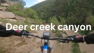 Ripping Down Deer Creek Canyon! | Colorado MTB