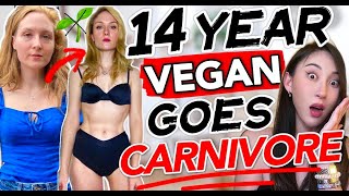 14 Year Ex Vegan only eats MEAT for 120 days: Carnivore Diet, Ulcerative Colitis, fatigue, anxiety