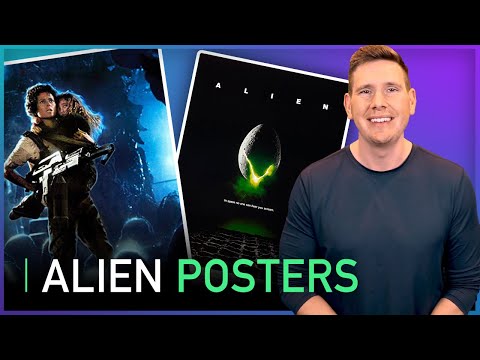 GFX Artist Reacts To Good & Bad ALIEN Posters