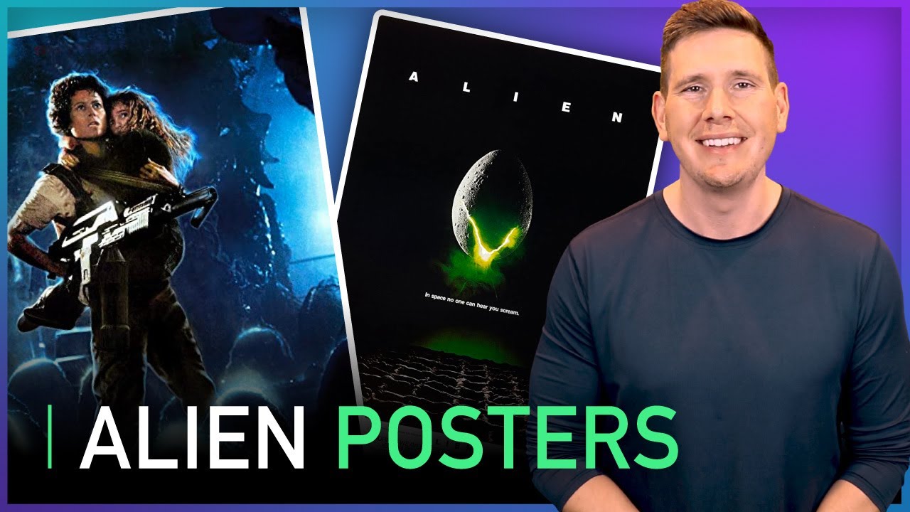 GFX Artist Reacts To Good & Bad ALIEN Posters