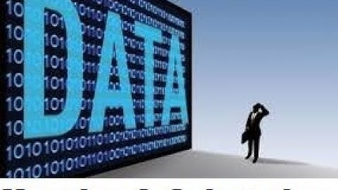 LECTURE 16. DATA: Its Meaning and Categories - By Dr Joseph M  Munyua (+254 0724384757)