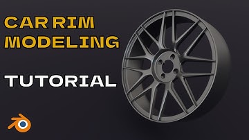 Blender Tutorial - How To Make a Car Rims