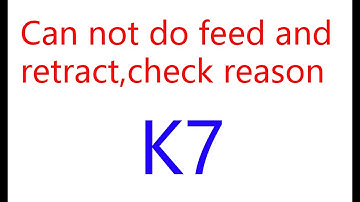 EasyThreed K7 can not feed and retract, check and find out reason